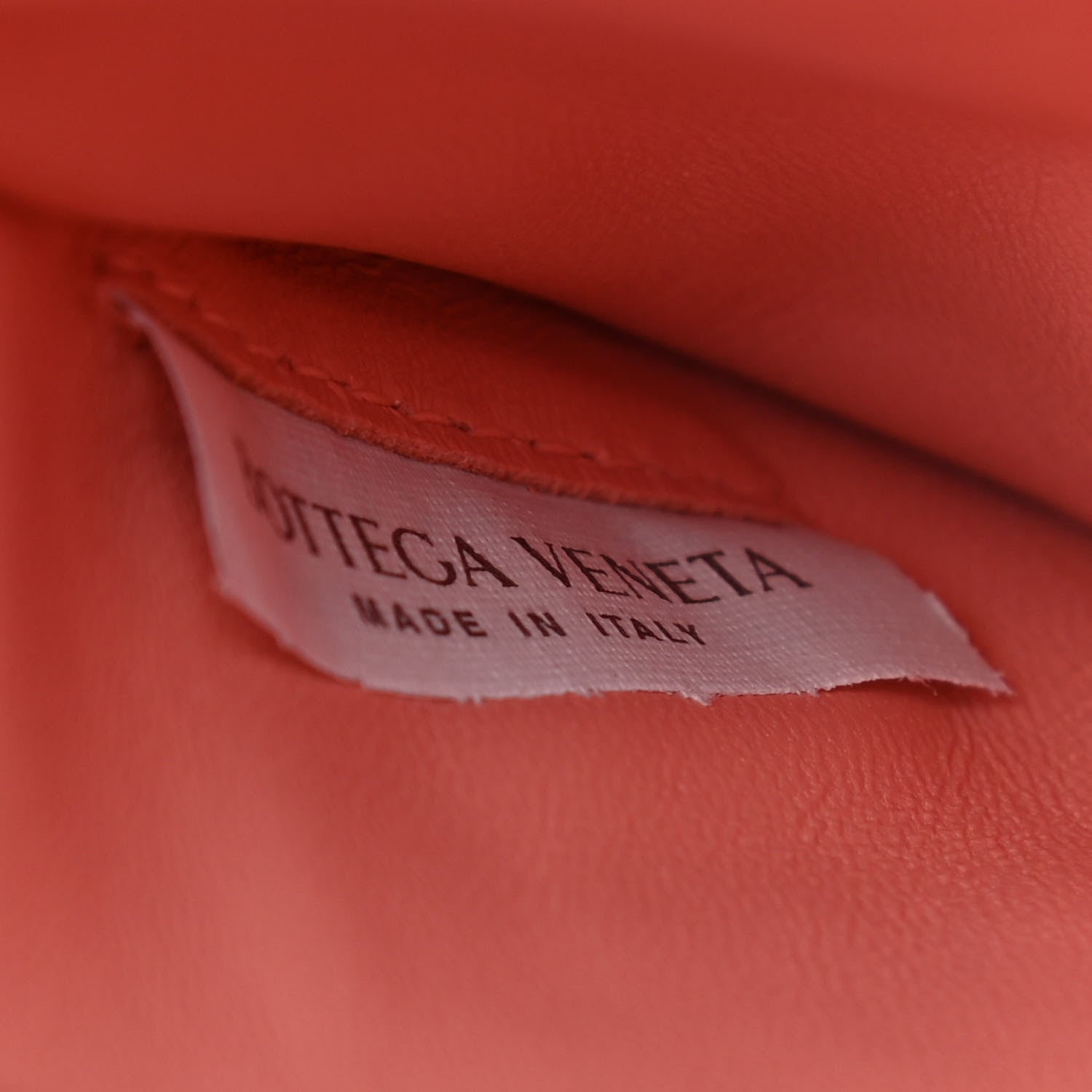 Bottega Veneta Nappa Maxi Intreccio Padded Cassette Crossbody Bag Peachy 10 of 11