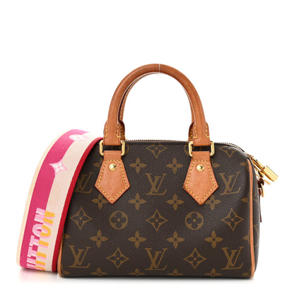 Louis Vuitton Monogram Speedy Bandouliere 20 Fuchsia 1 of 9