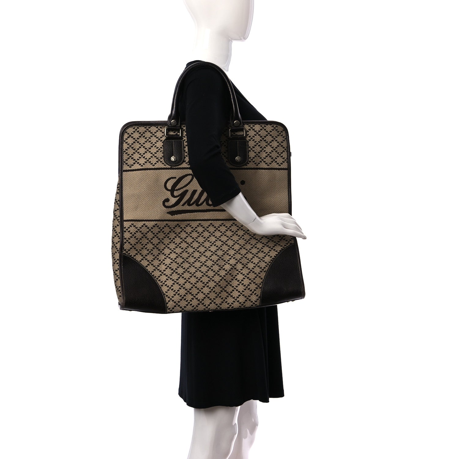 Gucci Diamante Hysteria Travel Bag Brown 2 of 13