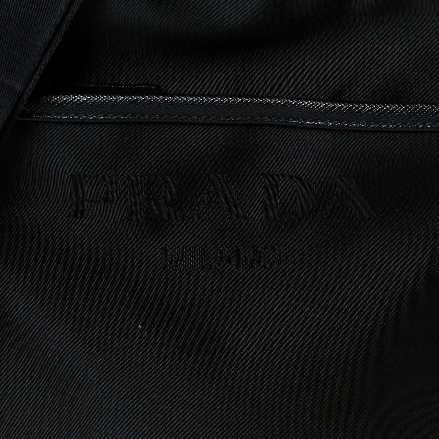 Prada Re-Nylon Saffiano Pocket Messenger Black 9 of 11