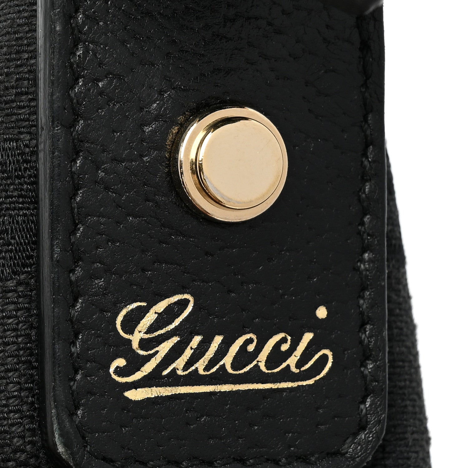Gucci Monogram D Ring Abbey Pochette Black 16 of 16
