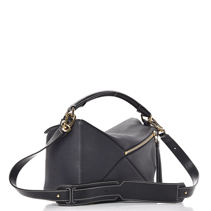 Loewe Calfskin Puzzle Bag Midnight 3 of 13