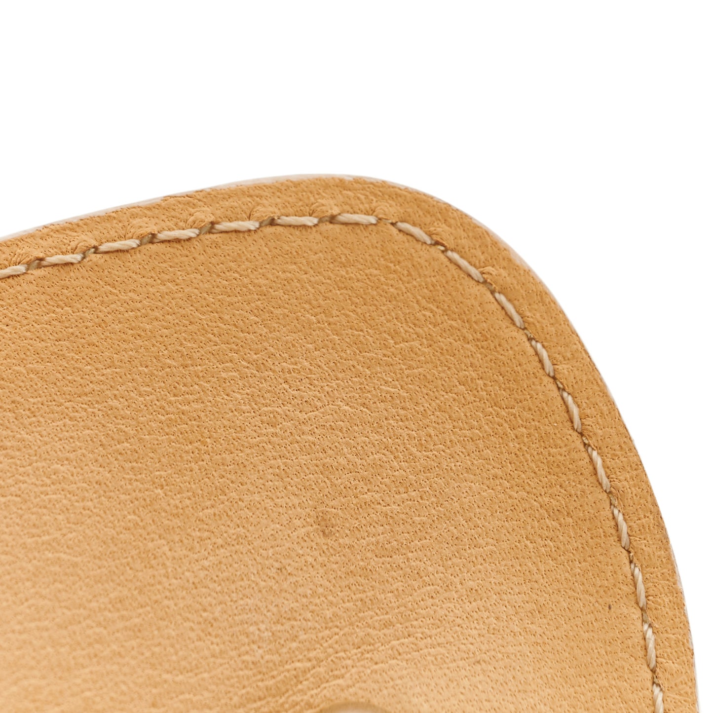 Calfskin Mini Brillant Bag Charm So White