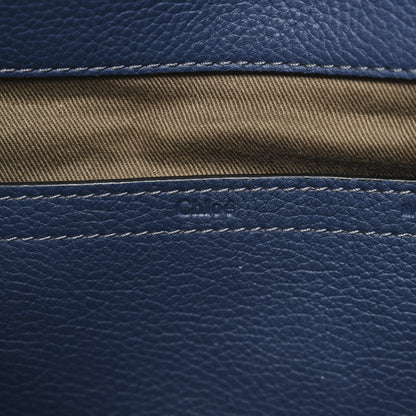 Chloe Calfskin Medium Marcie Round Crossbody Bag Navy 6 of 9