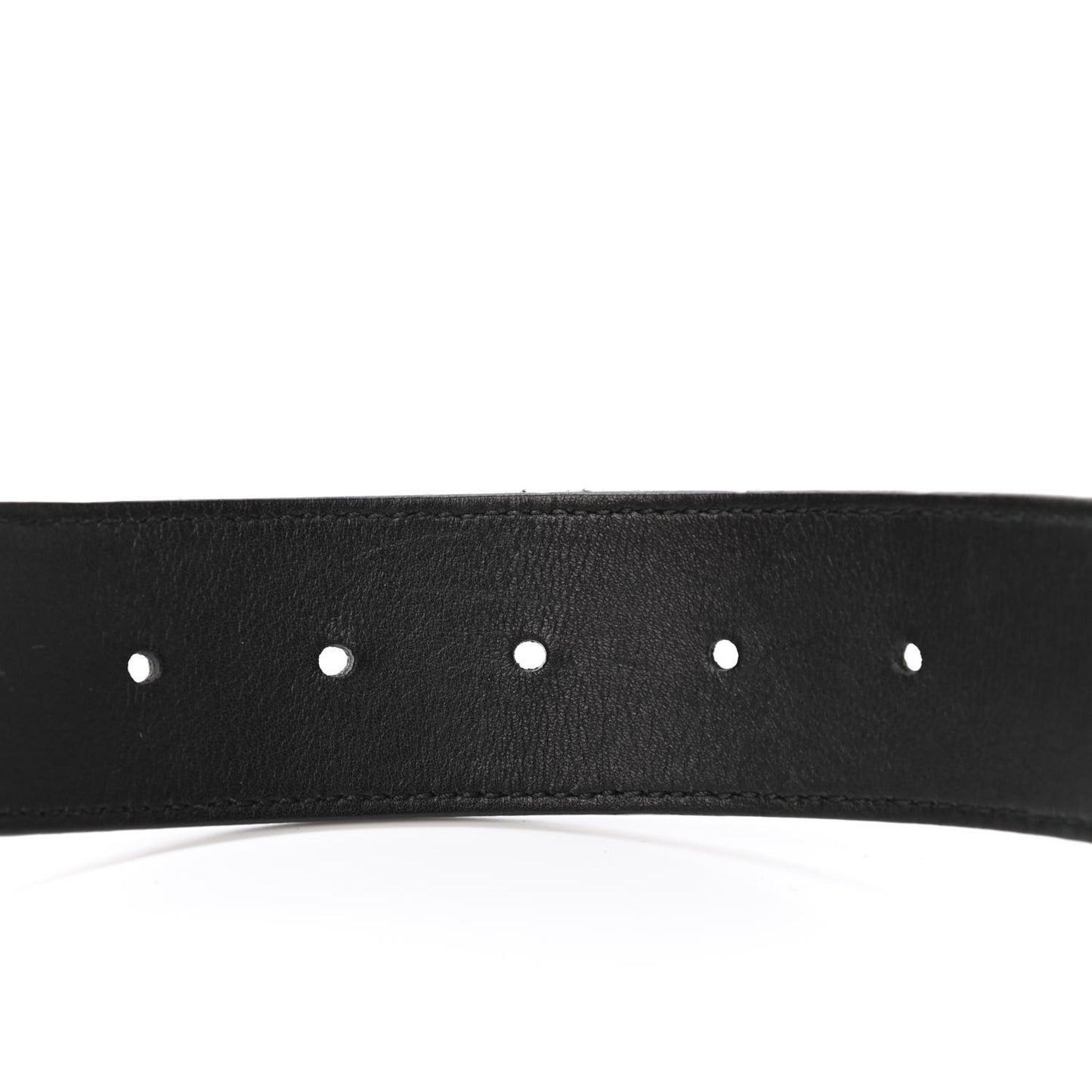 GG Supreme Monogram Caleido Interlocking G Belt 90 36 Dark Brown