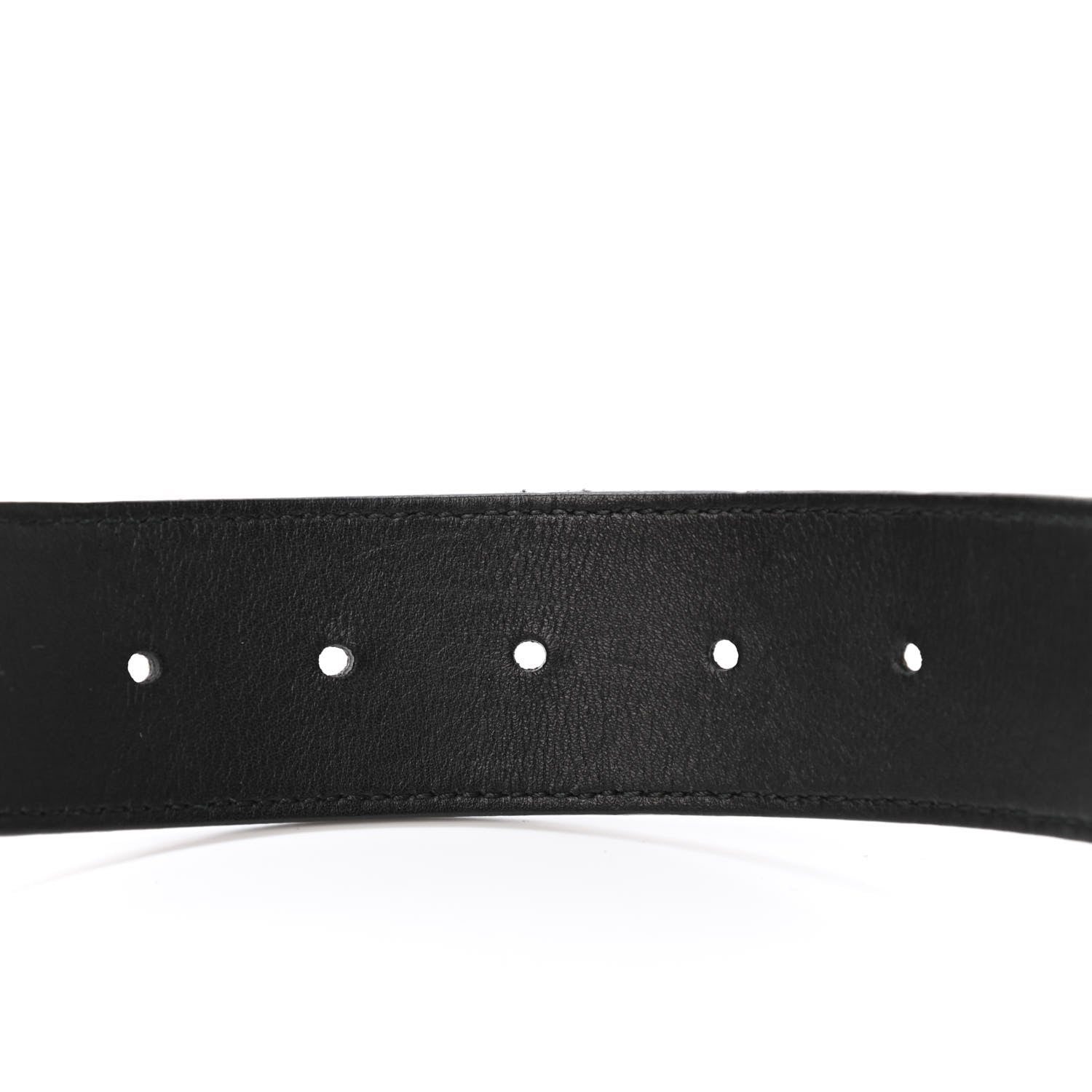 Gucci GG Supreme Monogram Caleido Interlocking G Belt 90 36 Dark Brown 3 of 4