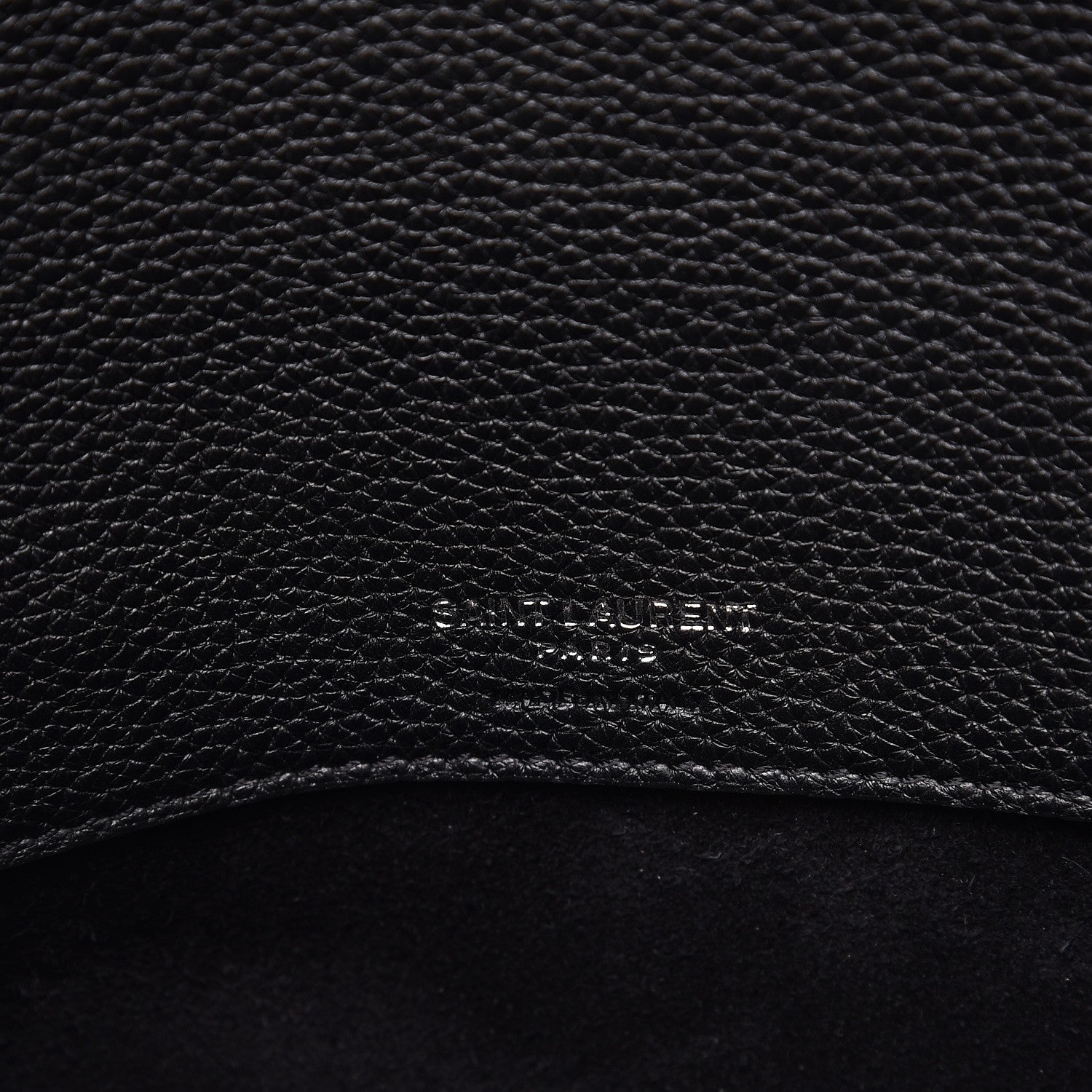 Saint Laurent Grained Calfskin Small Supple Sac De Jour Black 7 of 12