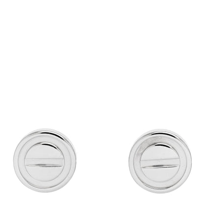 Cartier 18K White Gold LOVE Earrings 1 of 4