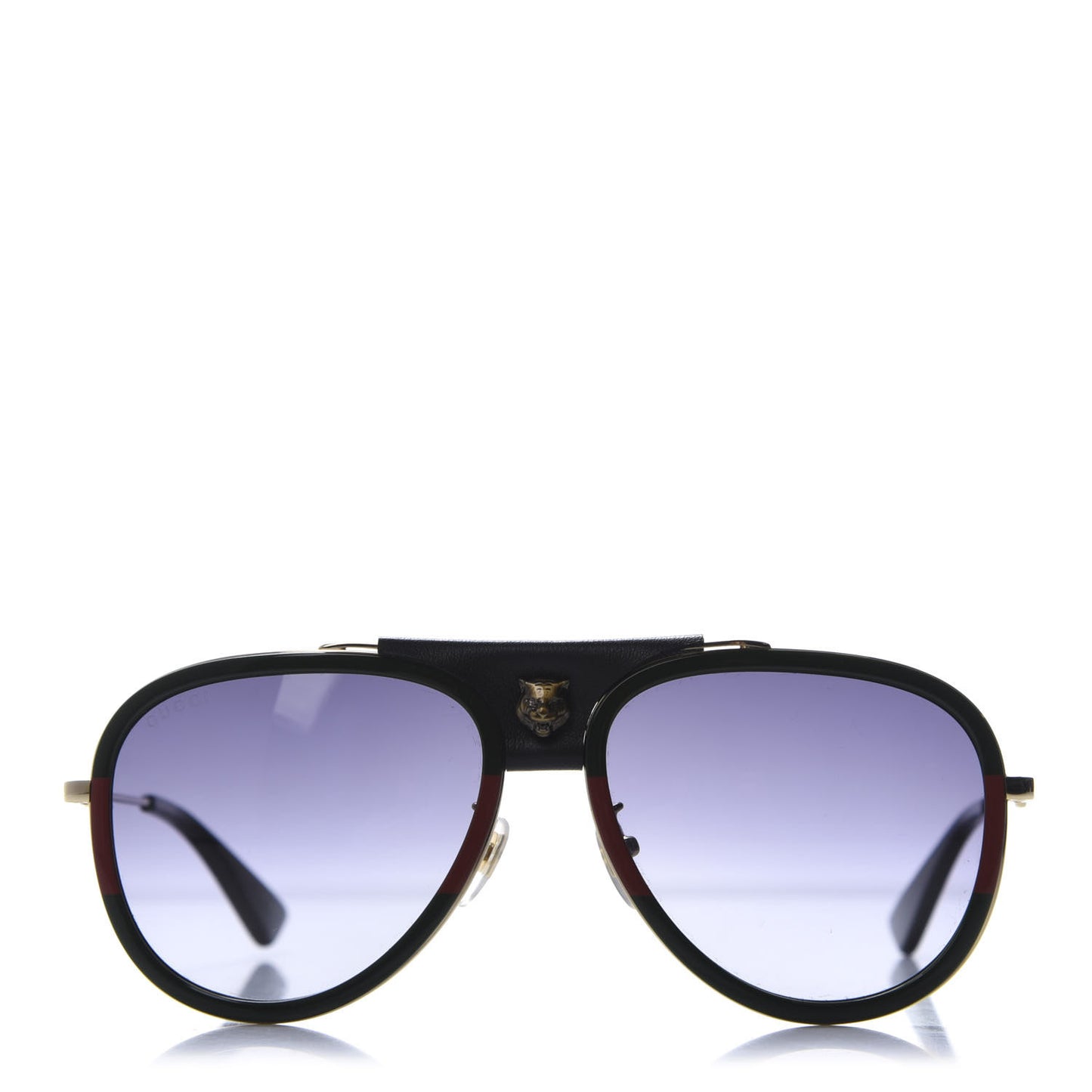 Web Aviator Sunglasses GG0062S Green Red