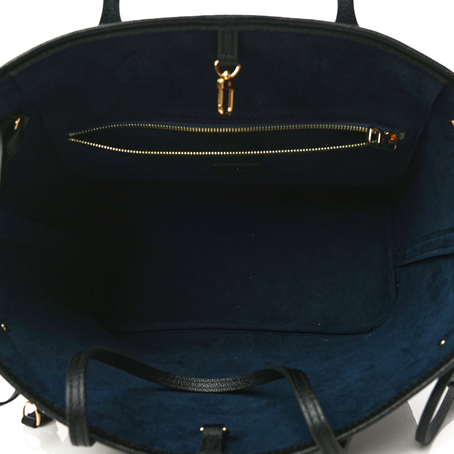 Louis Vuitton Empreinte Monogram Giant Neverfull MM Black 5 of 10