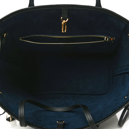 Louis Vuitton Empreinte Monogram Giant Neverfull MM Black 5 of 10