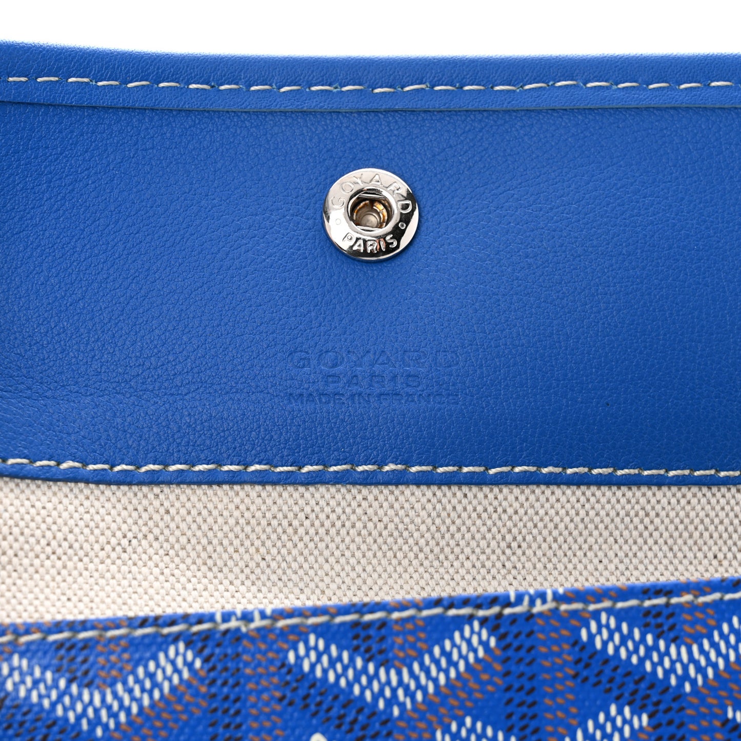 Goyardine Reversible Anjou GM Sky Blue
