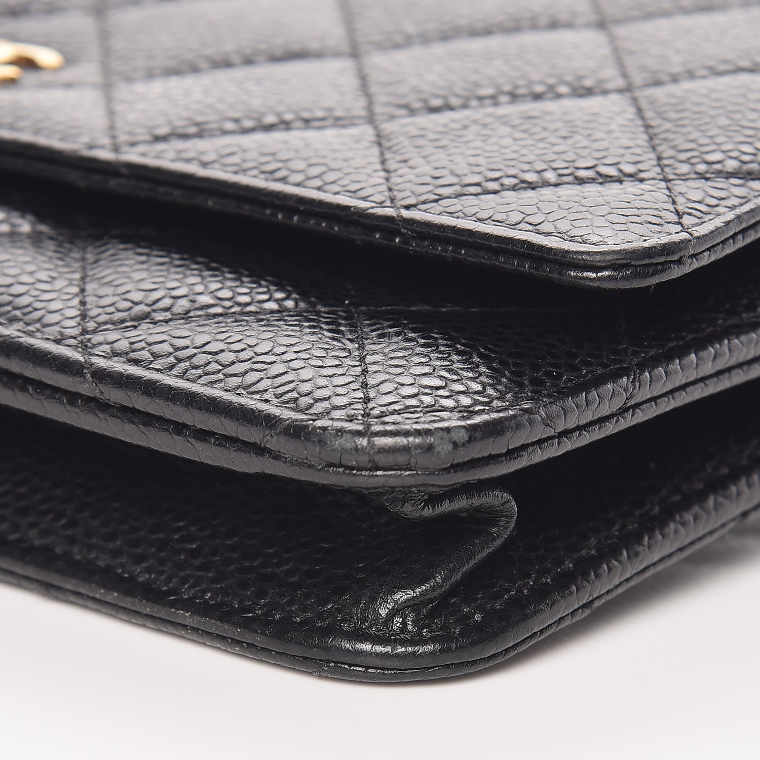 Chanel Caviar Quilted Wallet On Chain WOC Black 6 of 11