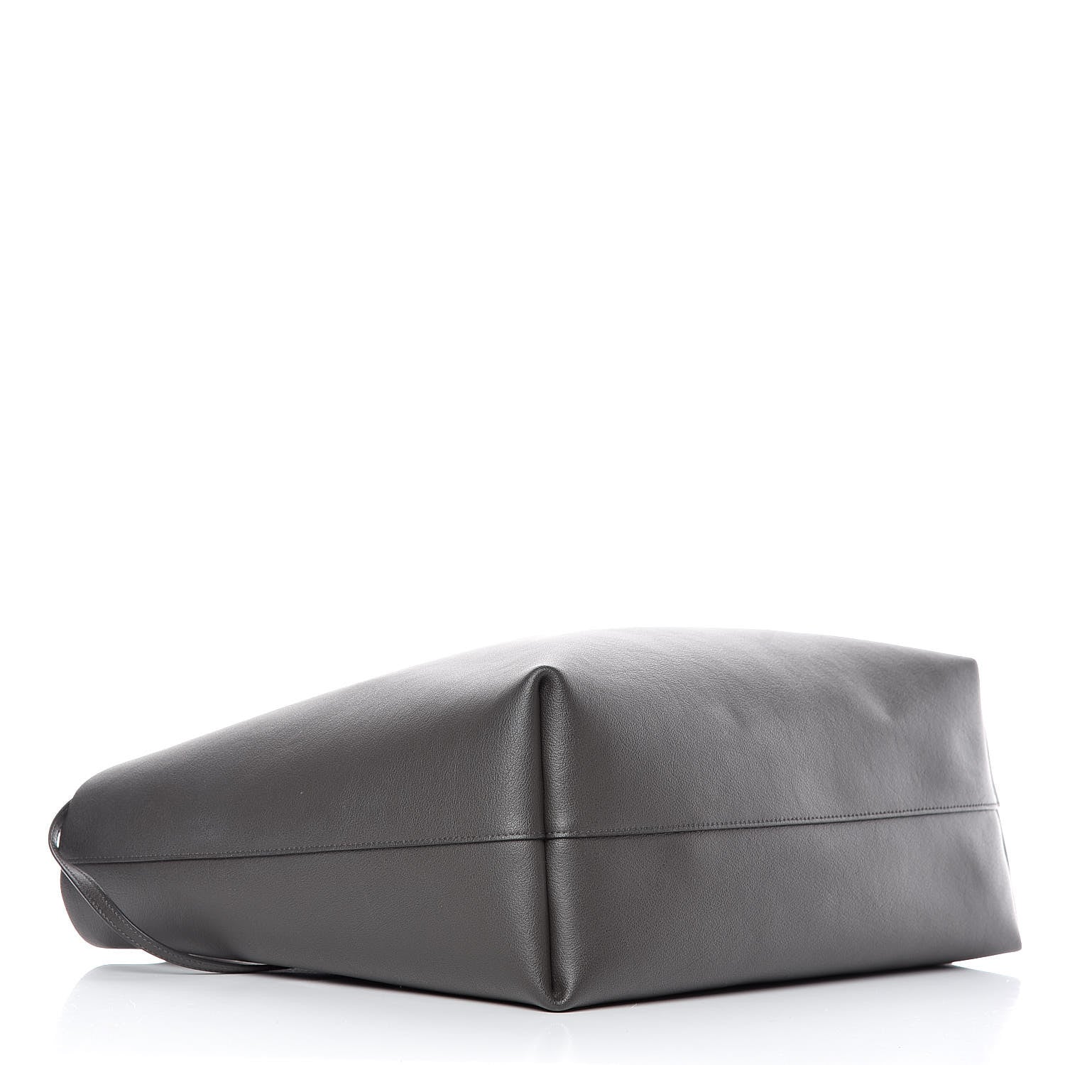 Saint Laurent Calfskin Large Shopping Tote Dark Grey 5 of 12