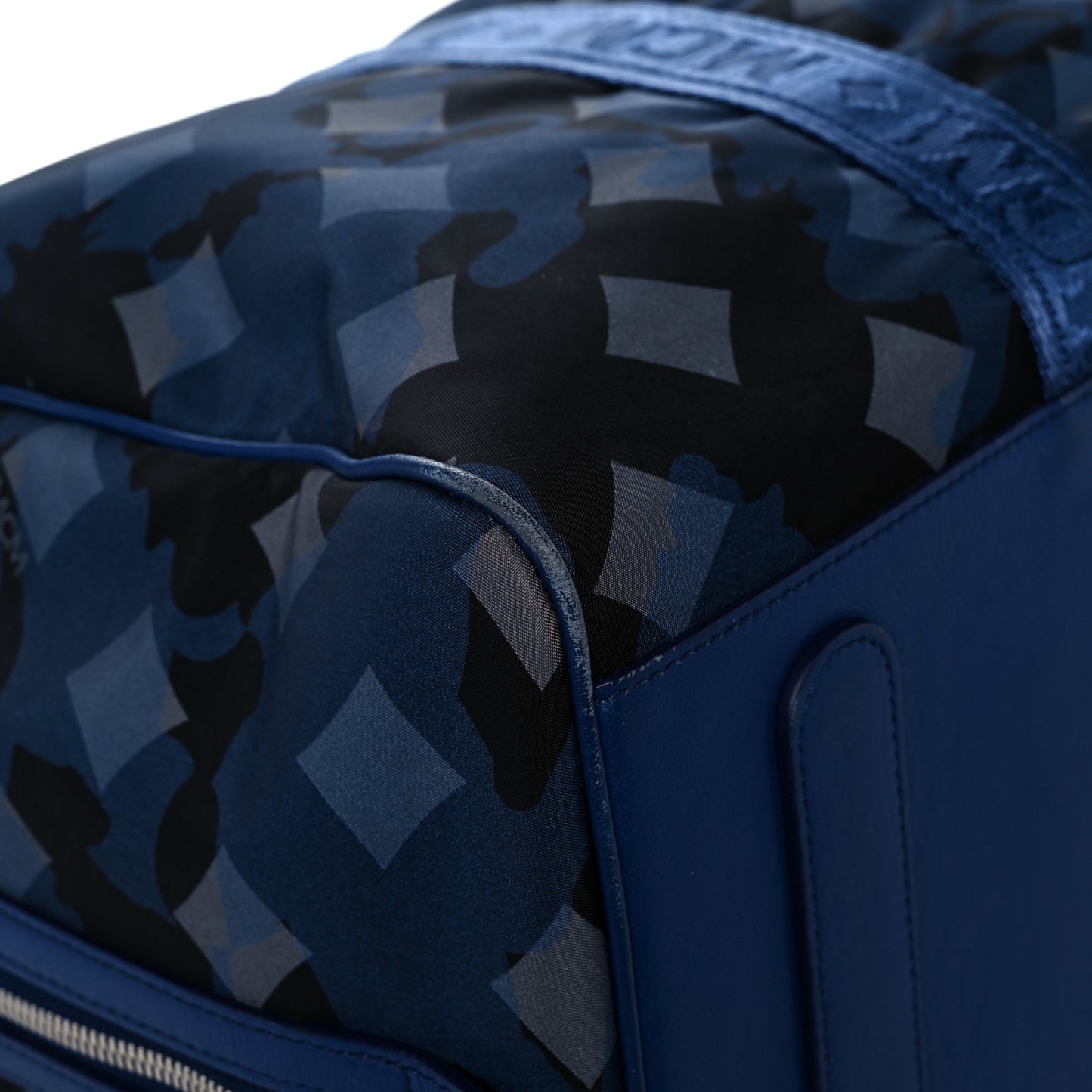 Nylon Camo Dieter Munich Weekender Bag Blue