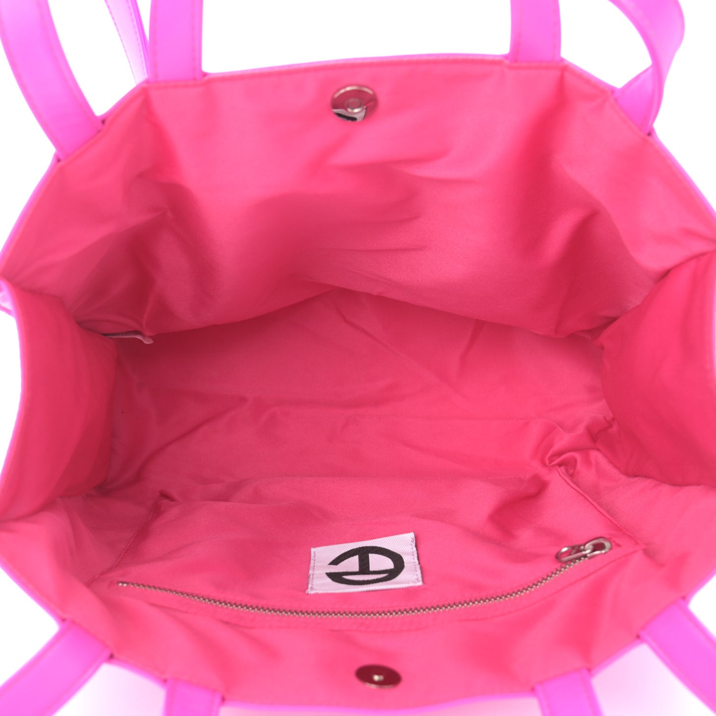 Vegan Leather Medium Shopping Bag Azalea