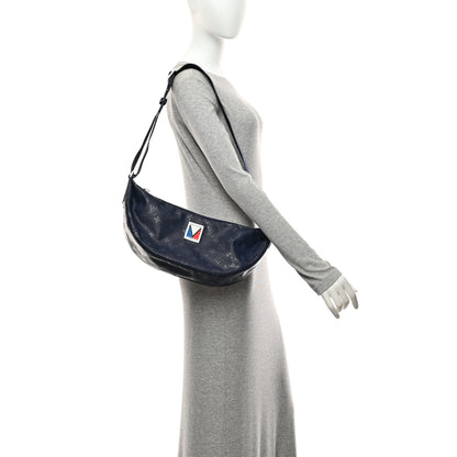 Louis Vuitton Monogram Storm America's Cup Hamac Bag Navy 2 of 9