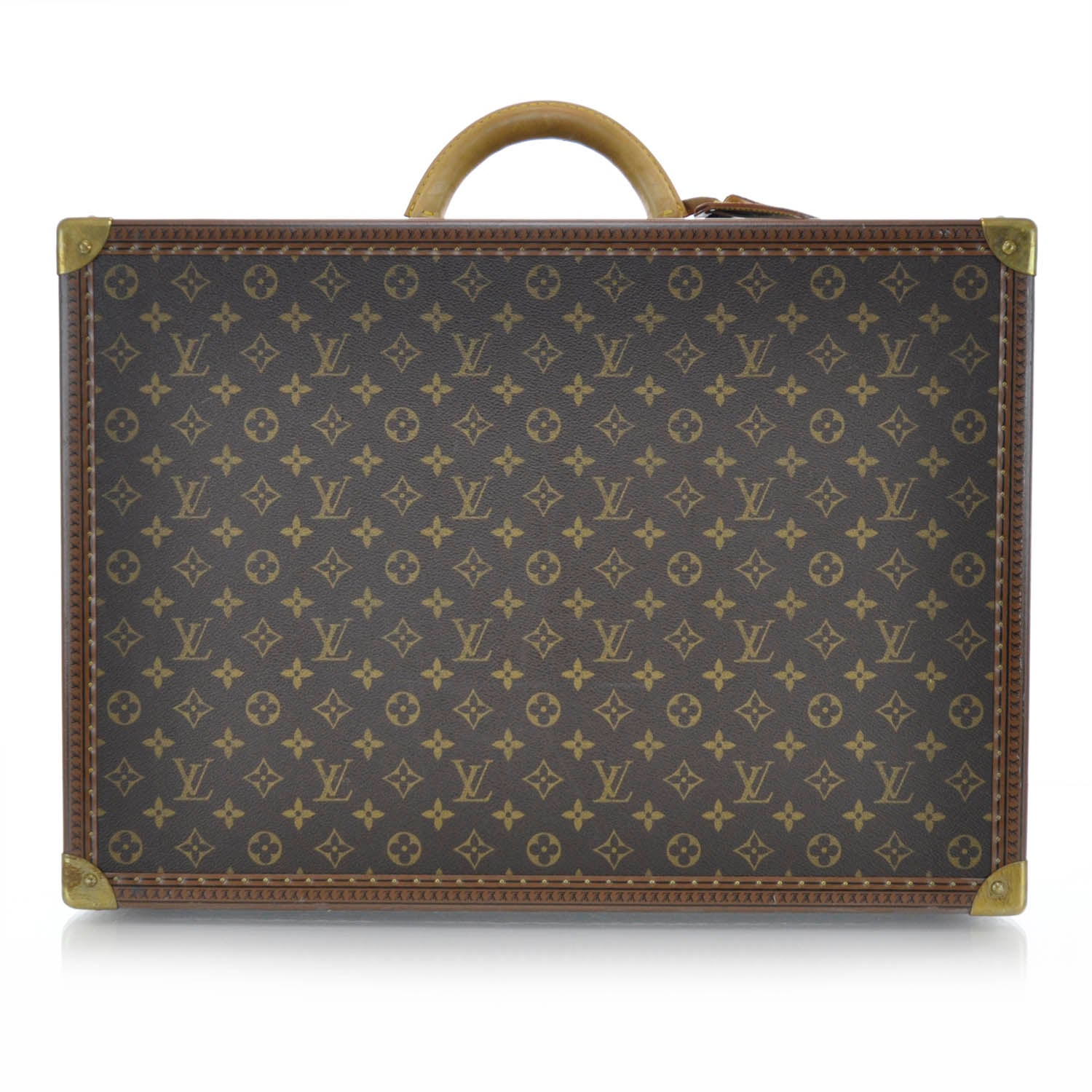 Louis Vuitton Monogram Suitcase Bisten 55 Hard Case w Cover 1 of 10