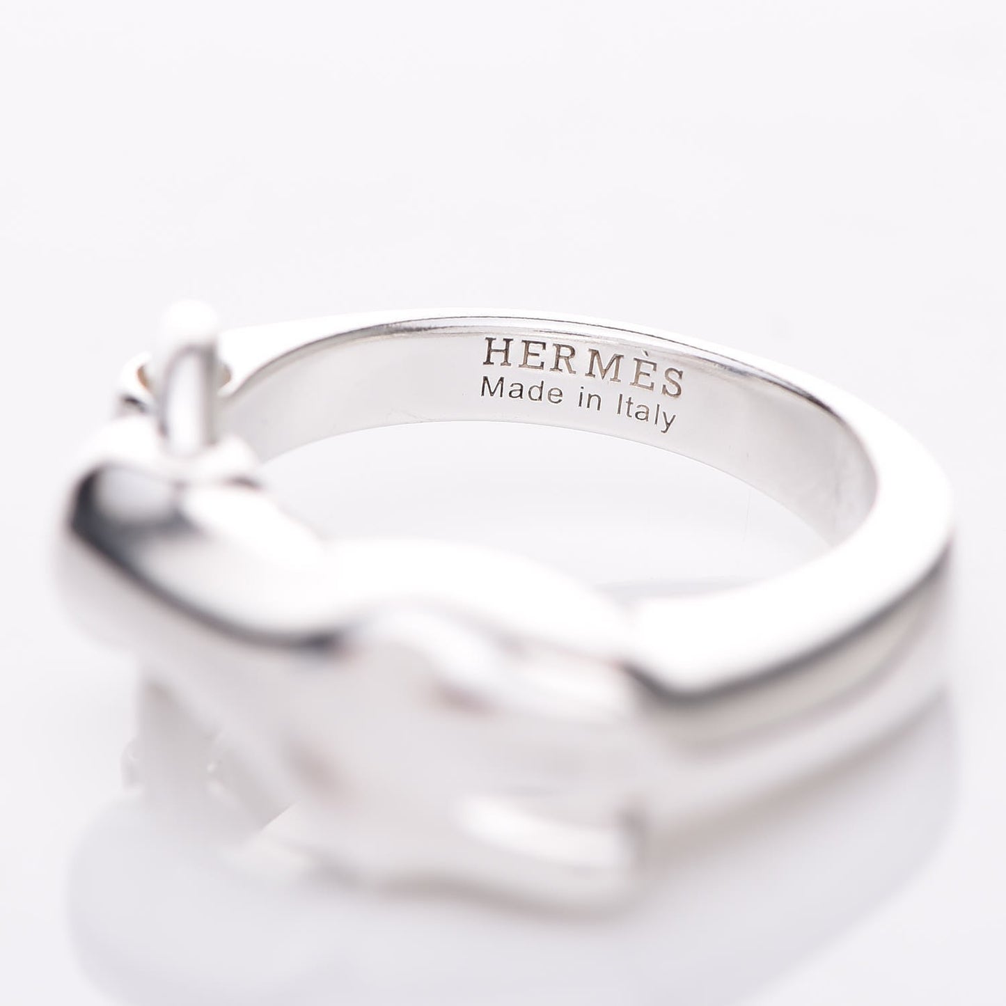 Sterling Silver Small Galop Ring 57 8