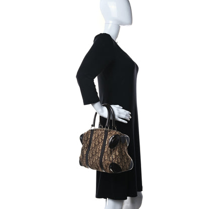 Christian Dior Monogram Boston Brown 2 of 12