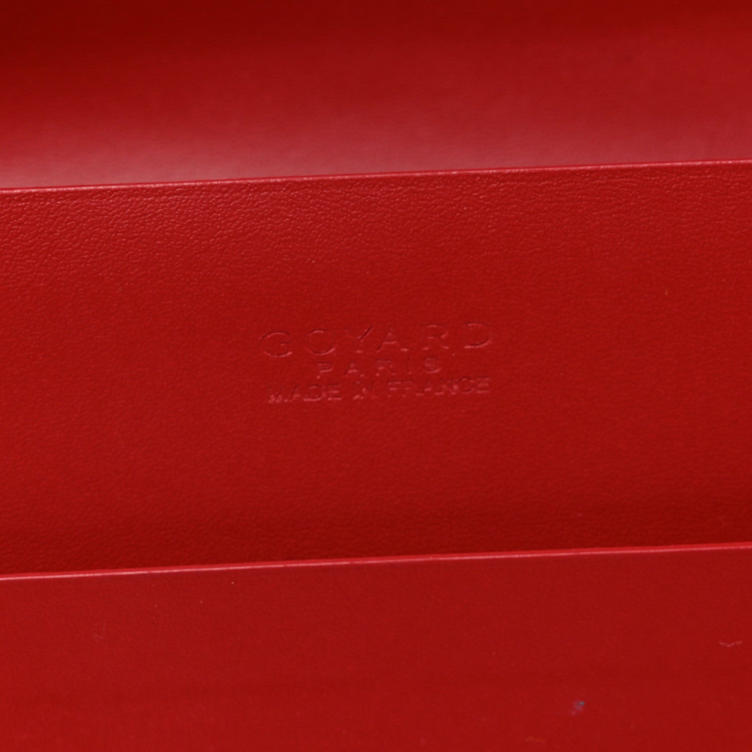 Goyard Goyardine Richelieu Wallet Red 6 of 9