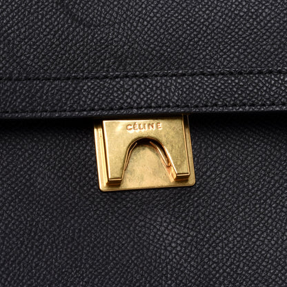 Celine Grained Calfskin Mini Belt Bag Dark Taupe 9 of 12