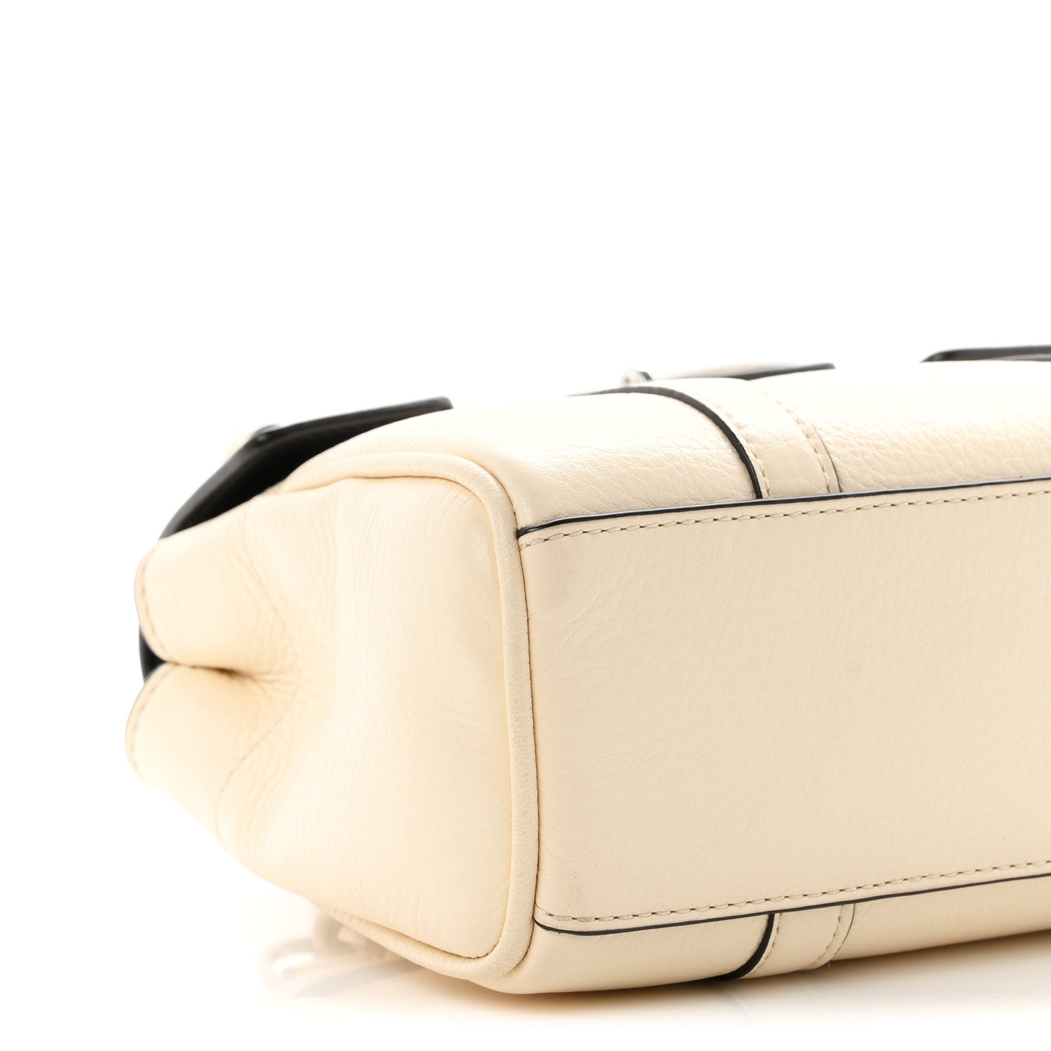 Mulberry Classic Grain Mini Bayswater White 8 of 9