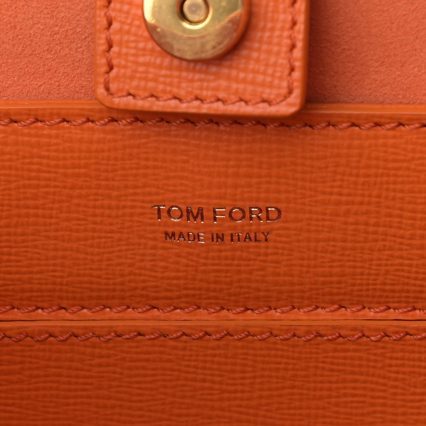 Saffiano Mini T Tote Orange