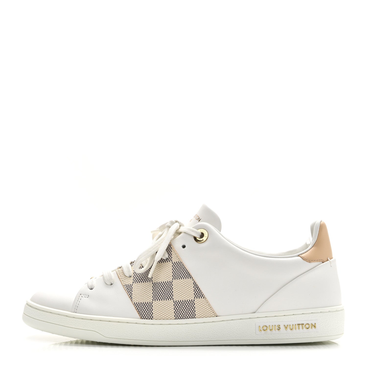 Louis Vuitton Damier Azur Front Row Sneaker 39 White 1 of 10
