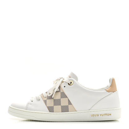 Louis Vuitton Damier Azur Front Row Sneaker 39 White 1 of 10
