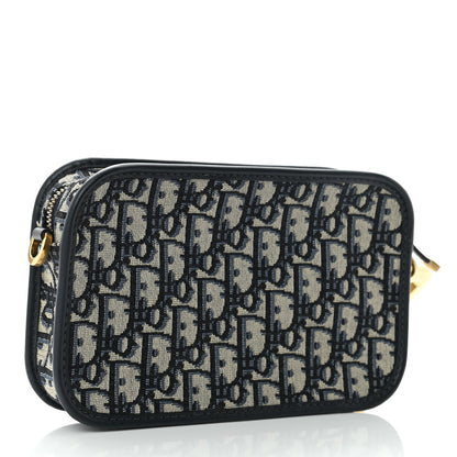 Christian Dior Oblique Diorquake Clutch Blue 4 of 9