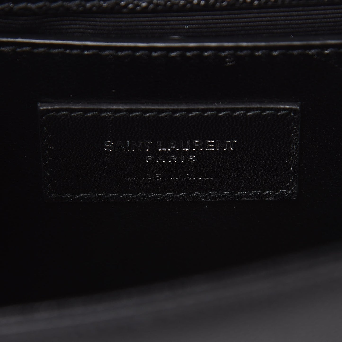 Grain De Poudre Small Monogram Kate Satchel Black