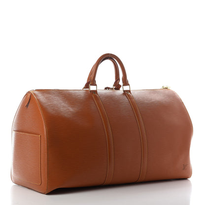 Louis Vuitton Epi Keepall 55 Cipango 3 of 9
