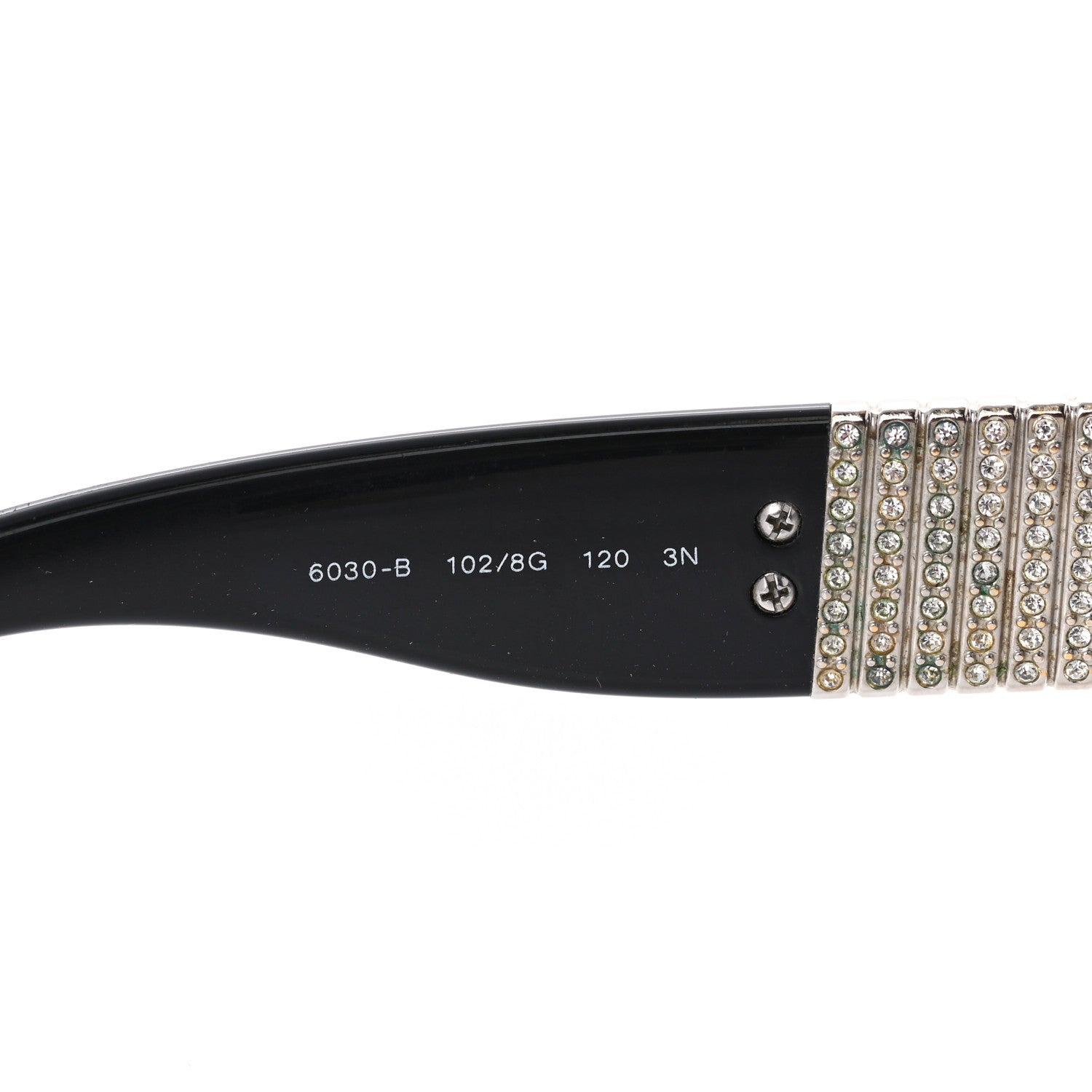 Bulgari BVLGARI Crystal Sunglasses 6030-B Black 5 of 12
