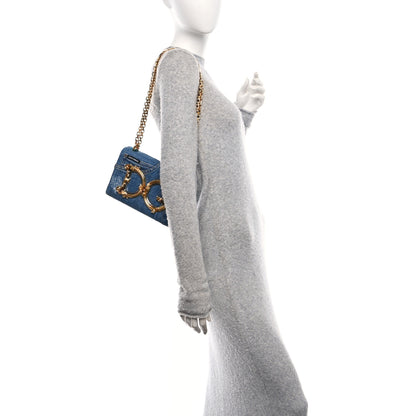 Dolce & Gabbana Denim Mini DG Girls Shoulder Bag Blue 2 of 10