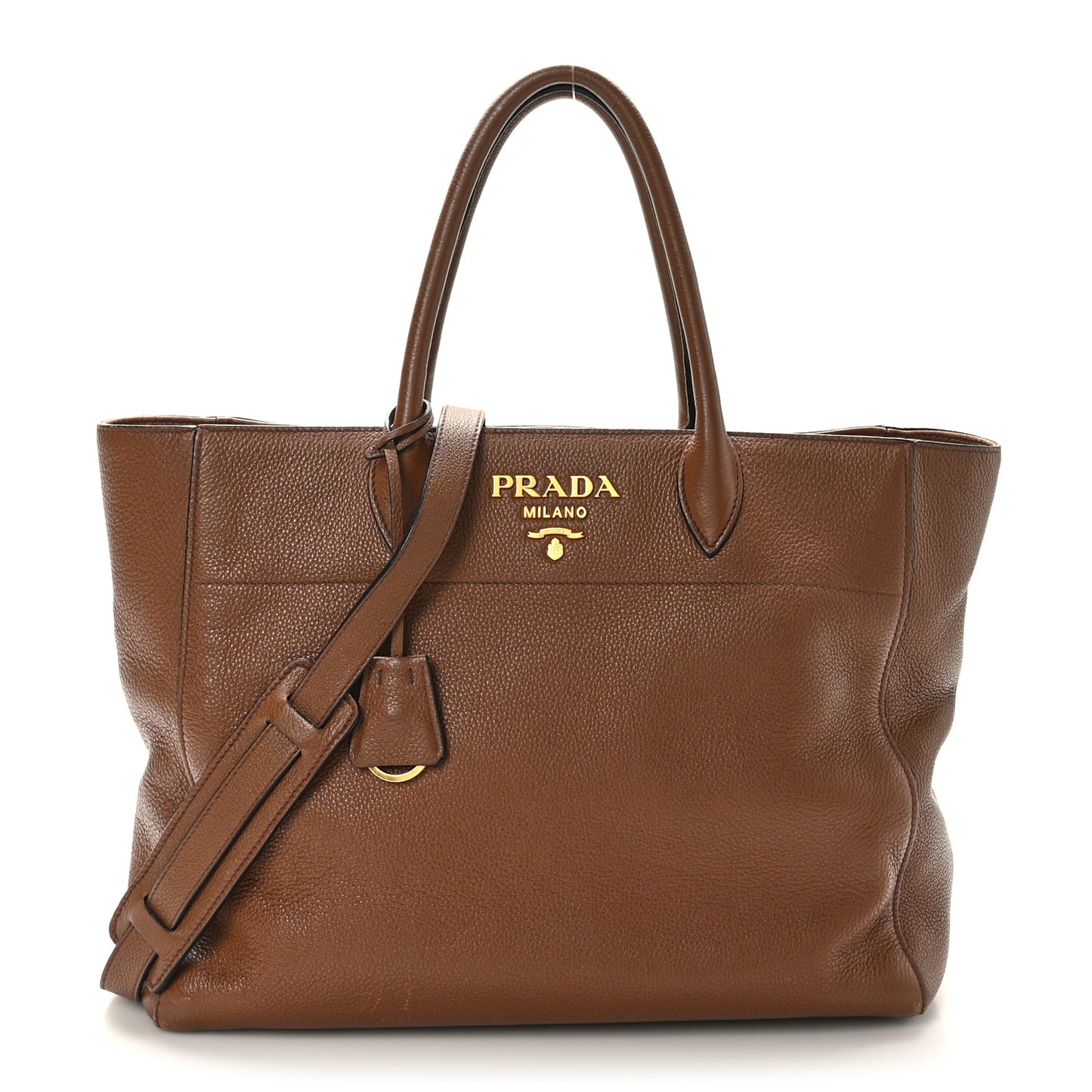 Vitello Daino Tote Palissandro
