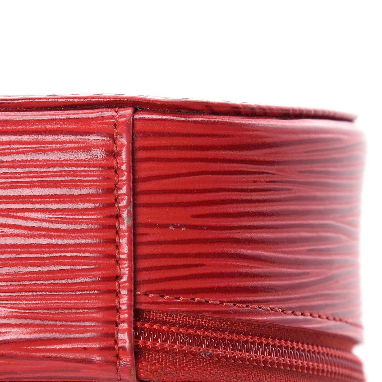 Epi Ecrin Bijoux 10cm Jewelry Box Case Red