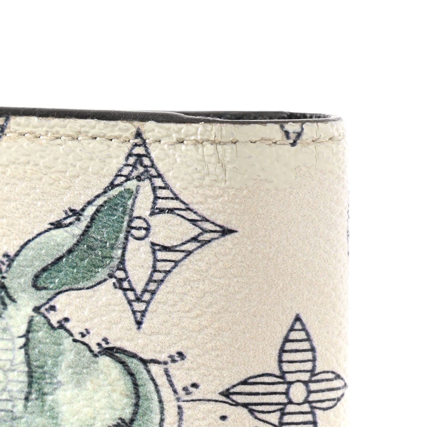 Louis Vuitton Savane Monogram Chapman Giraffe Brazza Wallet 11 of 11