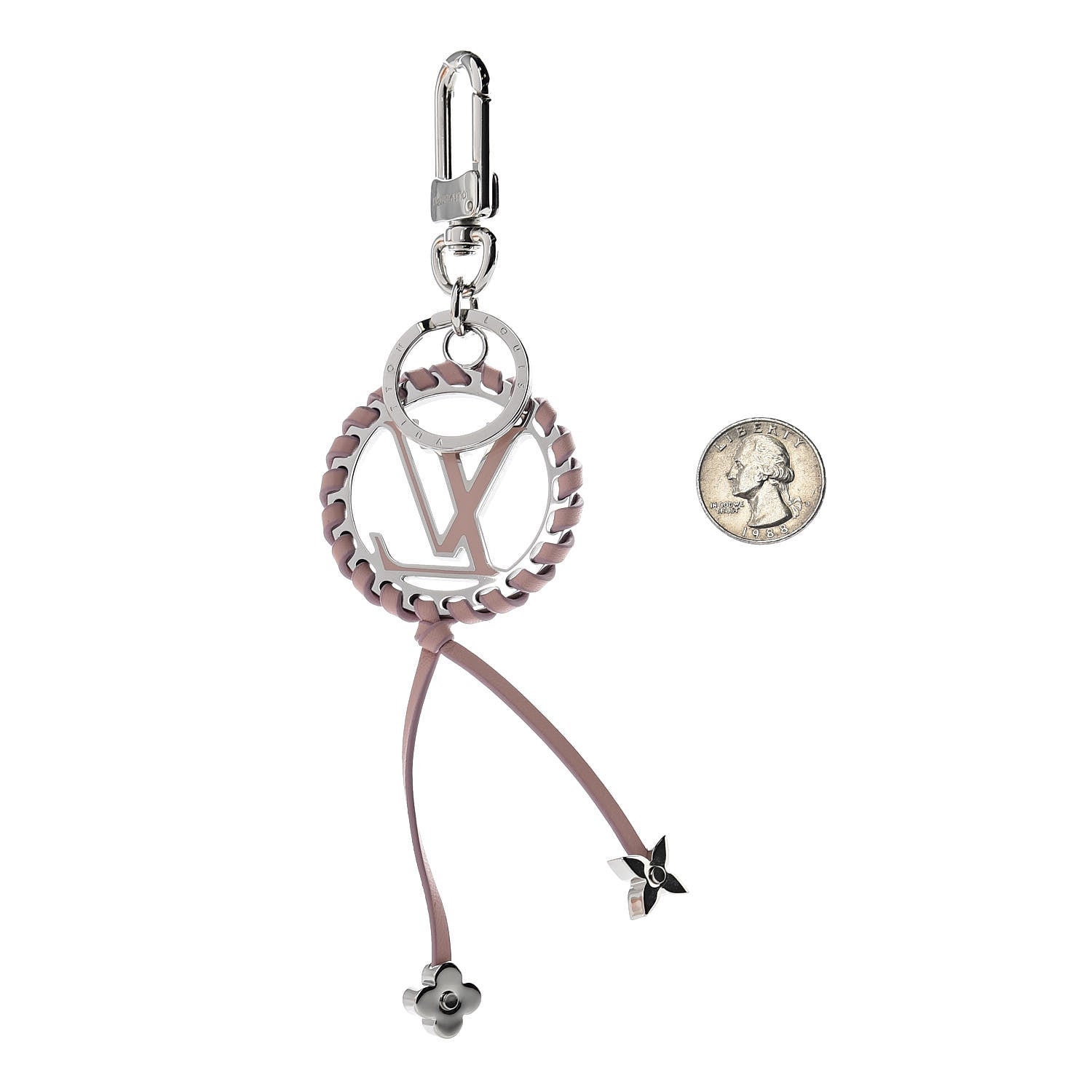 Louis Vuitton Very Bag Charm Key Holder Pink Whisper 2 of 3