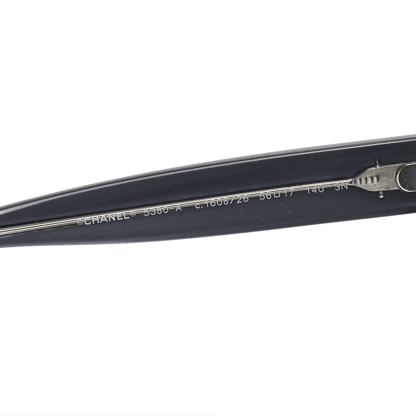 Acetate Square CC Sunglasses 5380 Black