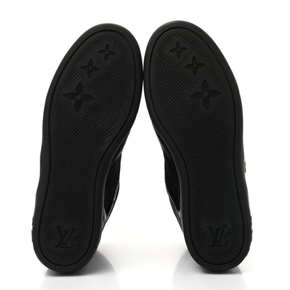Louis Vuitton Epi Suede Postmark Wedge Sneakers 36.5 Black 5 of 9