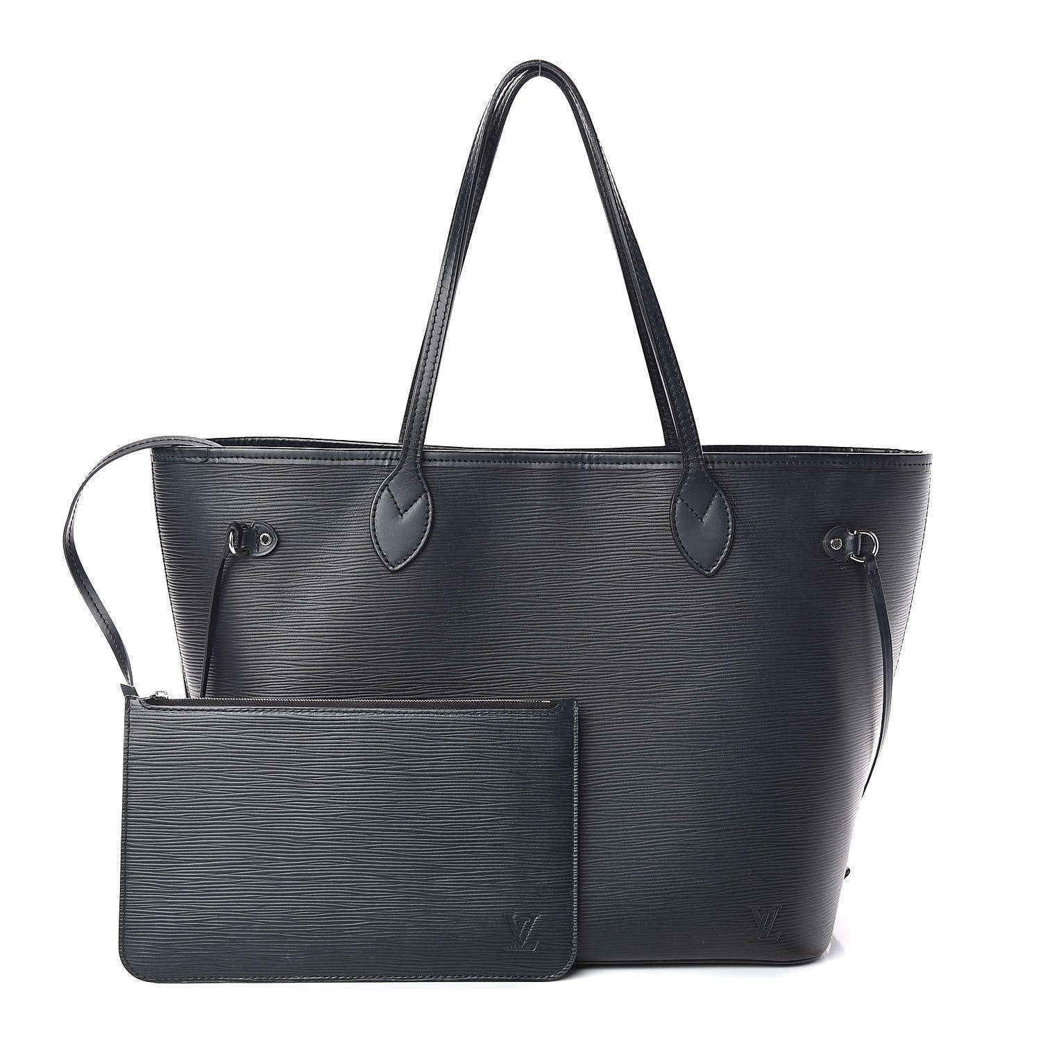 Louis Vuitton Epi Neverfull MM Black 1 of 10