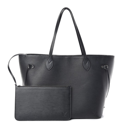 Louis Vuitton Epi Neverfull MM Black 1 of 10