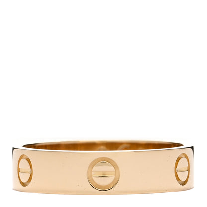 Cartier 18K Yellow Gold 5.5mm LOVE Ring 64 10.75 1 of 4