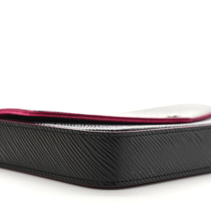 Louis Vuitton Epi Pochette Felicie Black Hot Pink 7 of 8