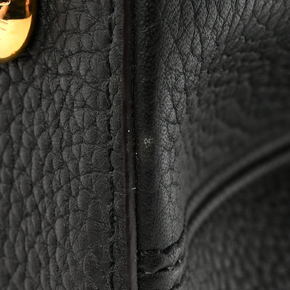 Louis Vuitton Taurillon Capucines PM Black 12 of 12