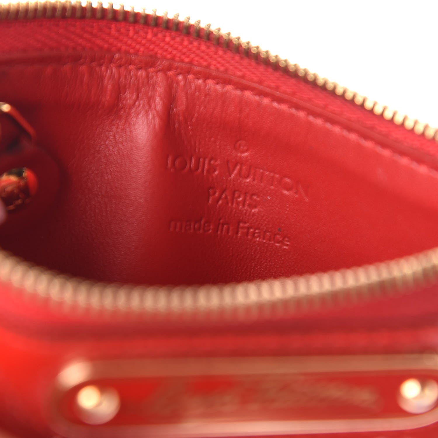 Louis Vuitton Vernis Key Pouch Pomme D'Amour 6 of 7