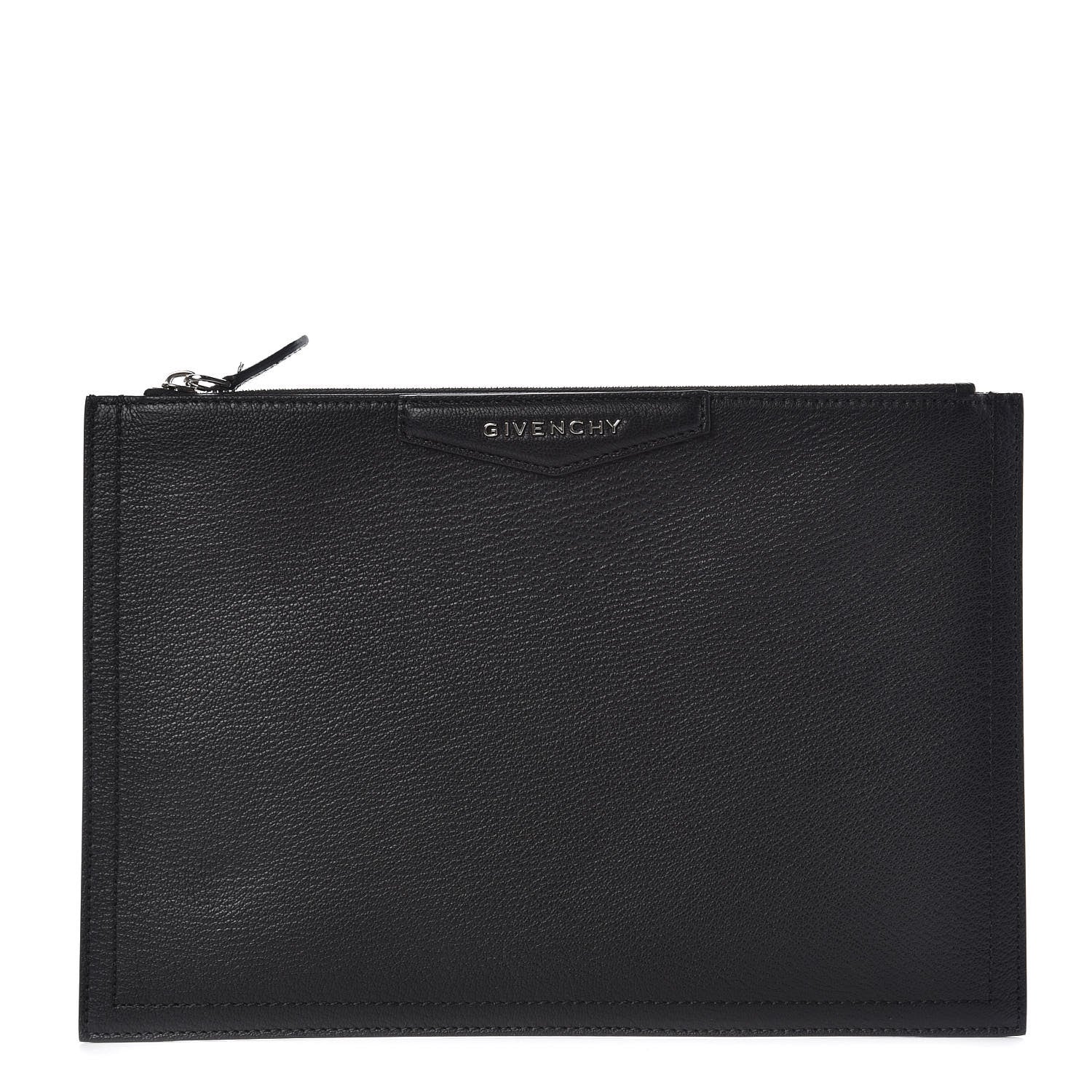 Givenchy Sugar Goatskin Large Antigona Pouch Black 1 of 8