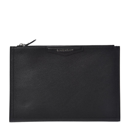 Givenchy Sugar Goatskin Large Antigona Pouch Black 1 of 8
