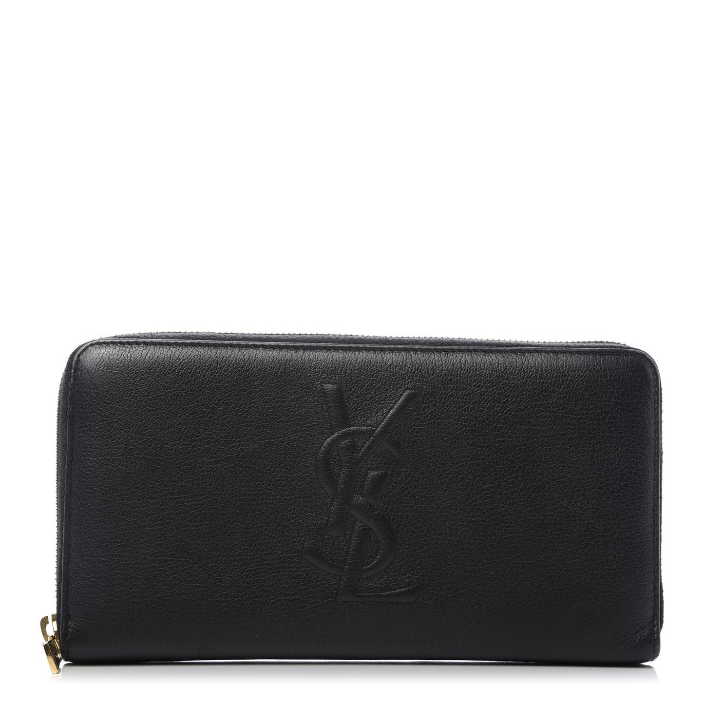 Chevre Belle De Jour Zip Around Wallet Black
